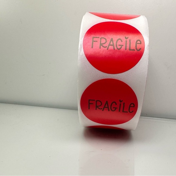 100 Fragile Stickers | packaging sticker NEW​ - Picture 9 of 9